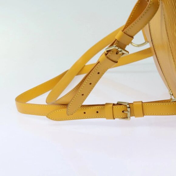 LOUIS VUITTON Epi Mabillon Backpack Yellow M52239 LV Auth 83123 - Picture 6 of 14